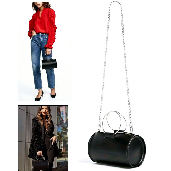 FUTURE GLORY margaux leather duffle crossbody handbag travel goop fave! bag $495 - Picture 1 of 15
